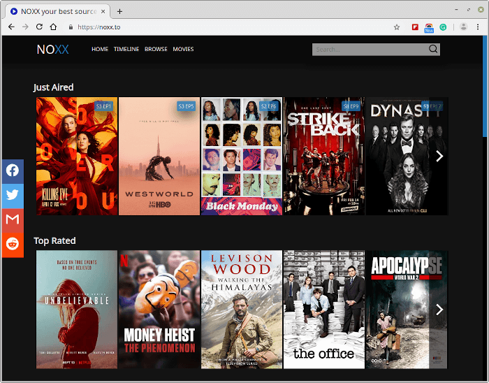 NOXX–Movie-and-TV-Show-Streaming-Site